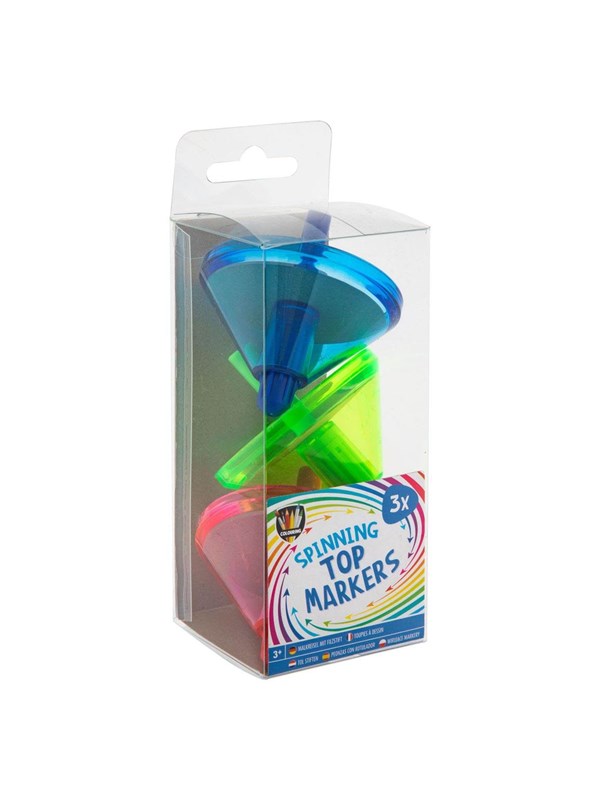Grafix Spinning Top Markers 3 stuks