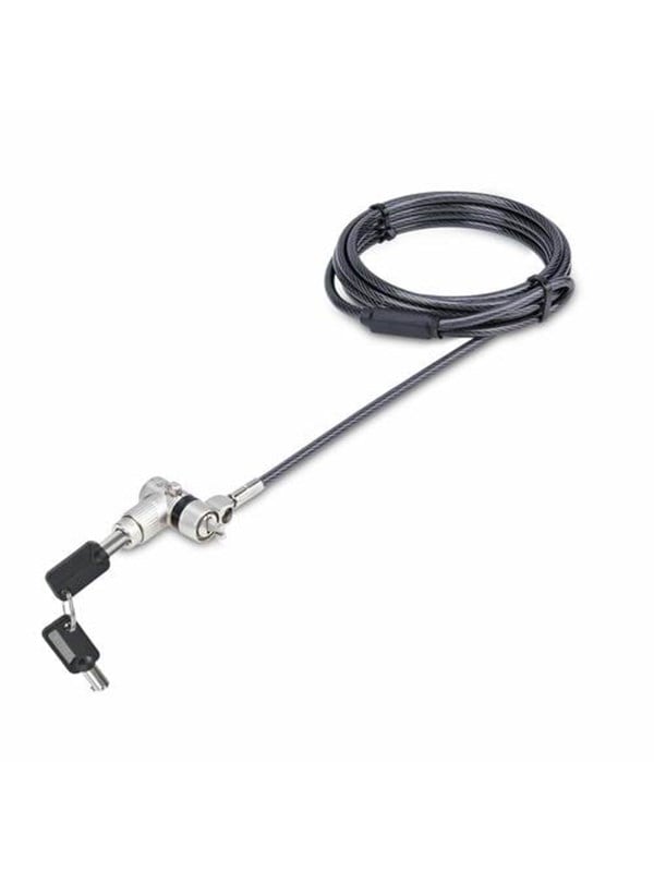 StarTech.com 25-Pack Universal Laptop Lock 6.6ft Keyed Alike Locking Cable Security Cable Compatible w/Noble Wedge/Nano/K-Slot Anti-Theft Cut-Resistant Cable - TAA - security cable lock