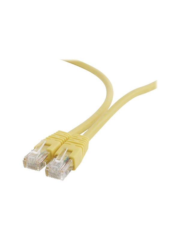 Gembird Cablexpert patch cable - 50 cm - yellow - Geel - 0.5m