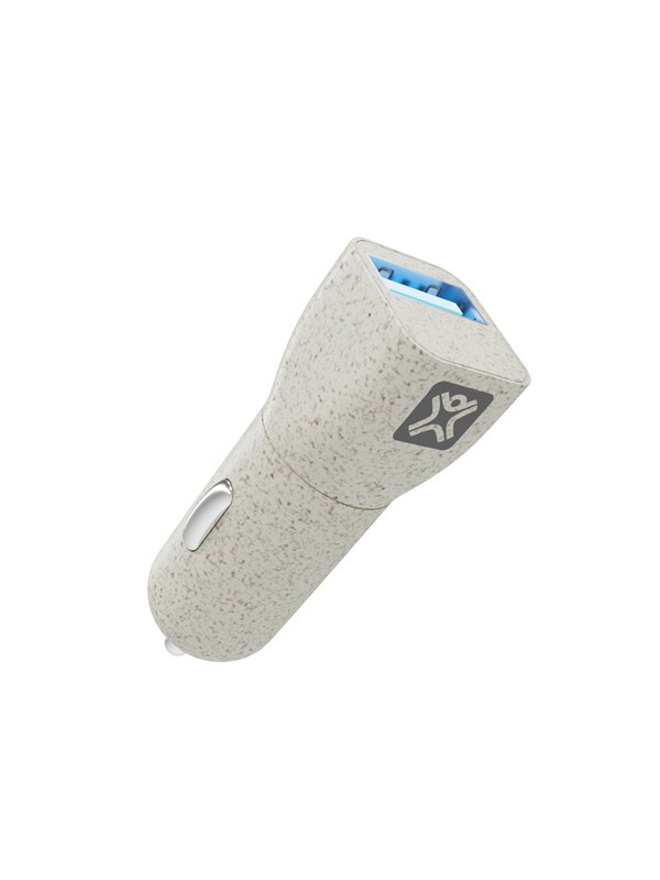 XtremeMac Quick Autolader - USB-A - 18W - Wit (ECO)