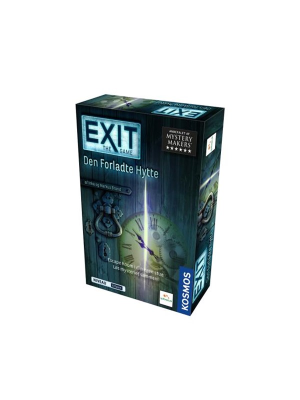 Spilbræt EXIT 1: Den forladte Hytte (DA)