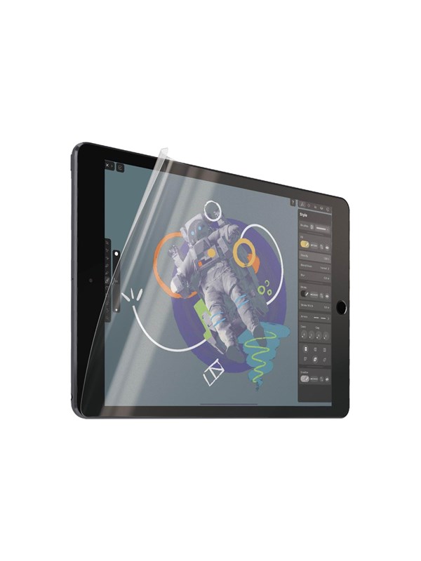 PanzerGlass GraphicPaper Ultra-Wide Geschikt voor Apple iPad 10.2 (2021) - Screen Protector Papier Gevoel - Gerecycled Plastic - Case Friendly