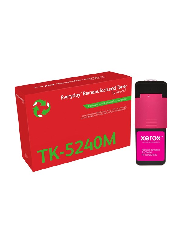 Xerox Everyday - magenta - compatible - remanufactured - toner cartridge (alternative for: Kyocera TK-5240M) - return programme