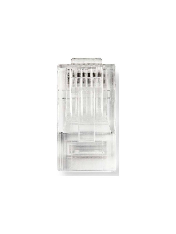 Nedis Rj45-connector Fresh Green Box Mannelijk - Stranded Utp Cat6 Transparant