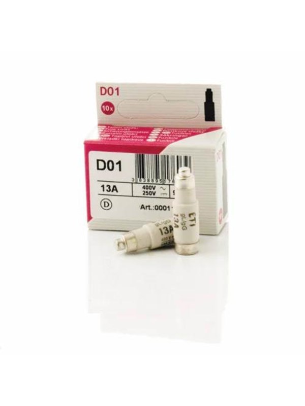 Nordic Quality Neozed DO1 Fuses 13A 10 pcs.