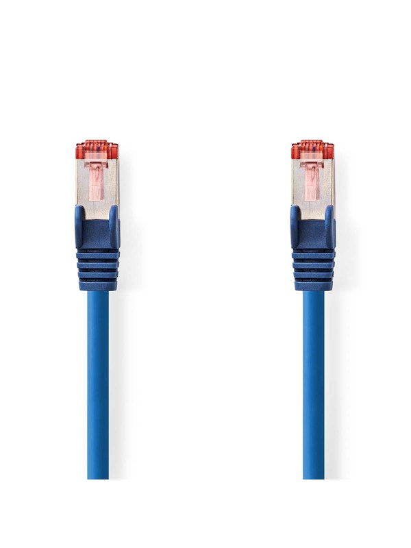 Nedis CCGL85221BU10 networking cable - Blauw - 1m