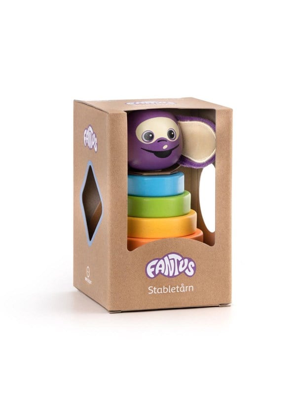 Fantorangen & Fantus BUILDING BRICKS WOOD 16CM