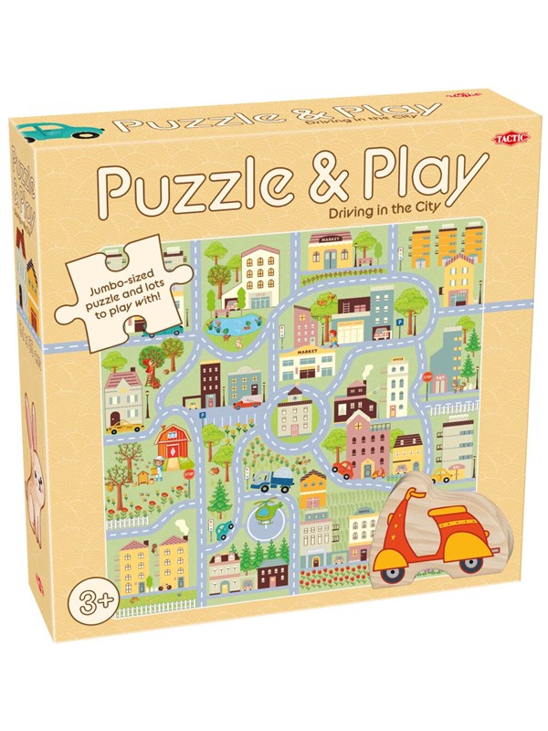 Tactic My First Puzzle & Play Driving in the City
