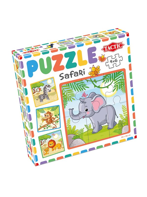 Tactic My First Puzzle 4x6 pcs Safari