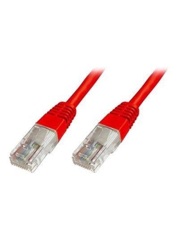DIGITUS Ecoline patch cable - 5 m - red - Rood - 5m
