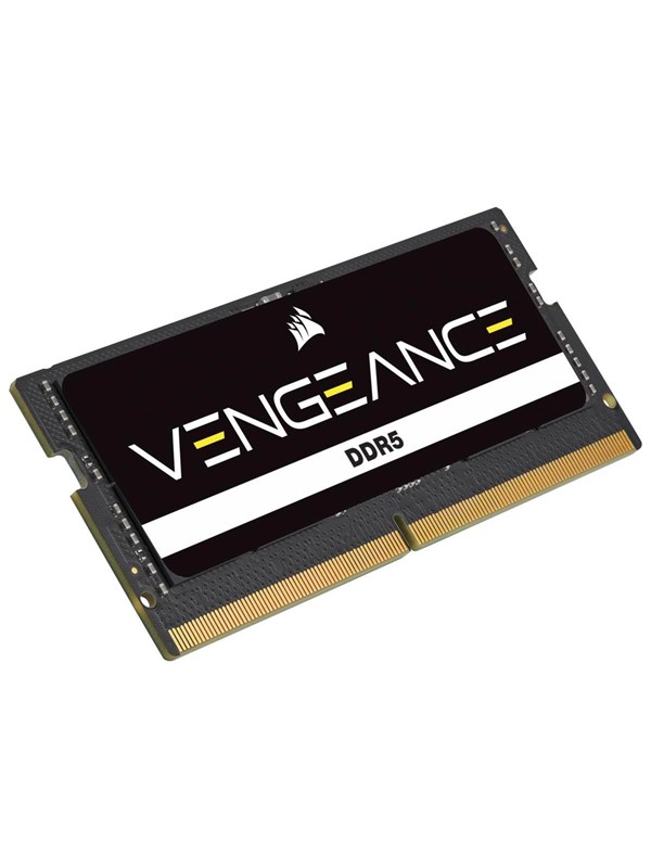 Corsair Vengeance SODIMM DDR5-5600 - 16GB - CL48 - Single Channel (1 pcs) - Intel XMP - Zwart