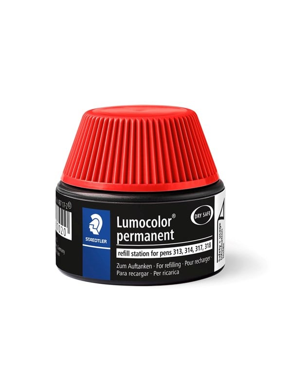Filzstiftmine Staedtler Lumocolor permanent 15ml rot