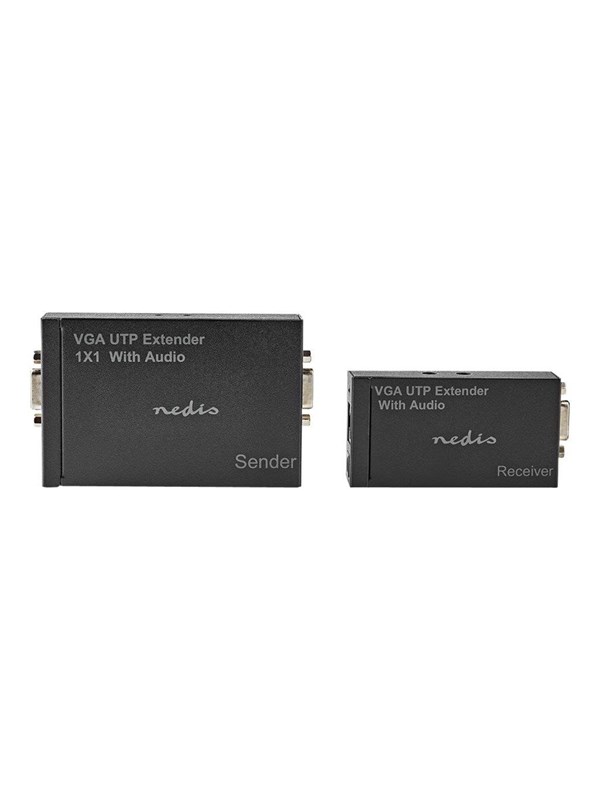 Nedis CREP5930BK - transmitter and receiver - video/audio extender - VGA