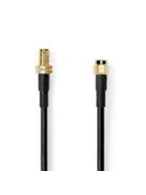 Nedis SMA Cable | SMA Male | SMA Female | Gold Plated | 50 Ohm