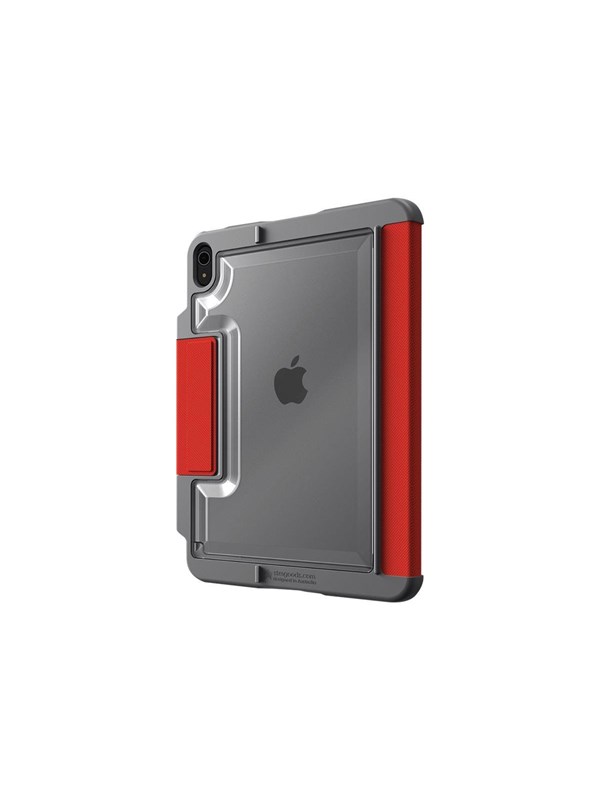 STM Dux Plus - iPad Hoes - Geschikt voor Apple iPad 2025 & 2022 (11 & 10e Gen) - Tablet Standaard - Rood