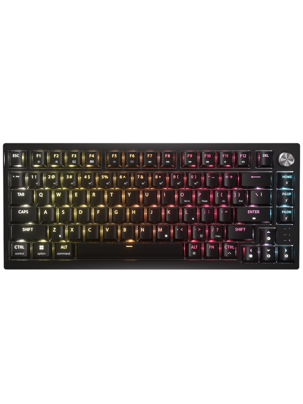 Corsair K65 Plus Wireless 75% - MLX Fusion - Gaming toetsenbord - Engels (US international) - Zwart