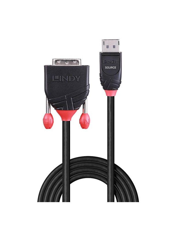 Lindy DisplayPort to DVI-D Cable - 5m