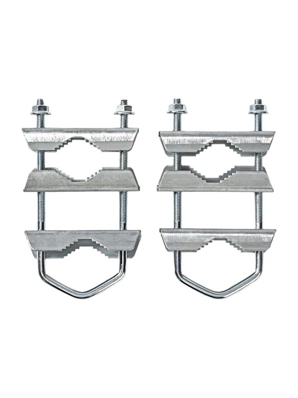 Nedis Mastklem voor Satellietschotel - Diameter bereik: 40 - 60 mm - Staal - Zilver