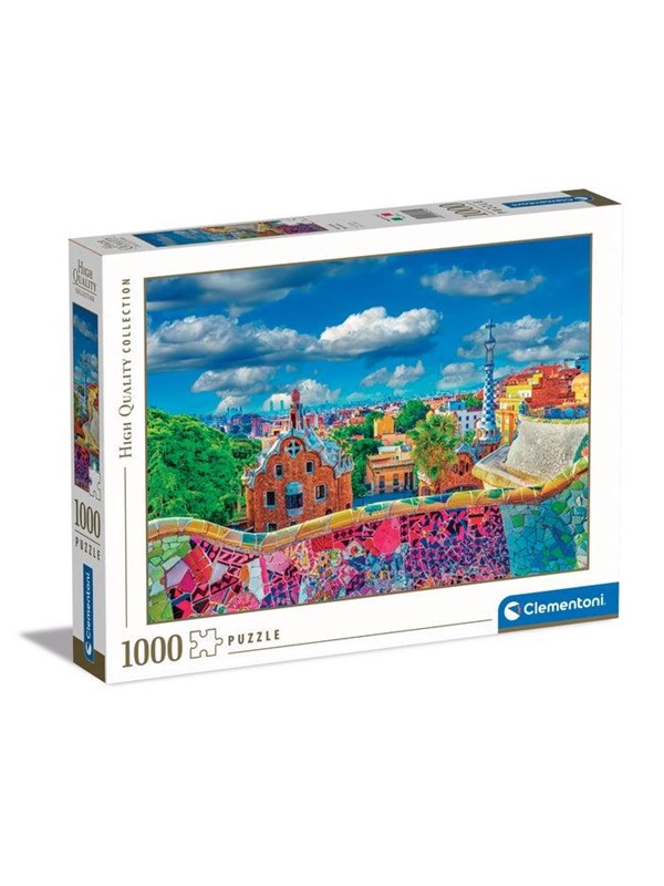 Clementoni - Puzzel - 1000 Stukjes - Park GÃ¼ell, Barcelona - Puzzel Voor Volwassenen