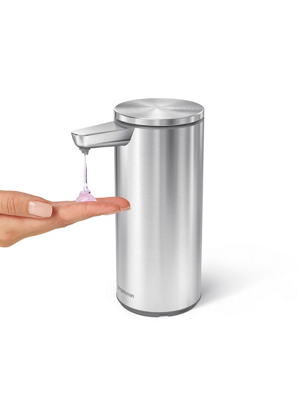 Simplehuman 266 ml oplaadbare sensorpomp, geborsteld