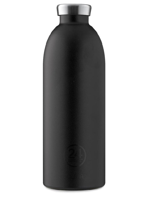 24Bottles Clima Drinkfles 850 ml Capaciteit - stone tuxedo black