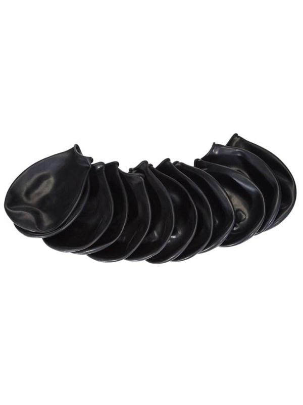 Buster Pawz - Dog shoe XL 12.7cm black 12 pcs - (278098)