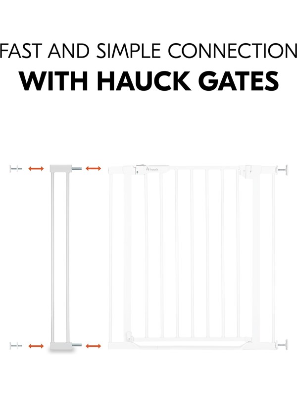 Hauck Safety Gate Extension 9 cm white