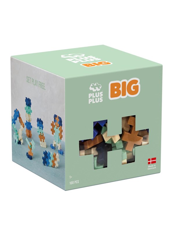 Plus-Plus BIG Breeze 100 delige bouwset - 3489 - Bouwspeelgoed - Constructiespeelgoed - Set met bouwstenen - Vanaf 1 jaar