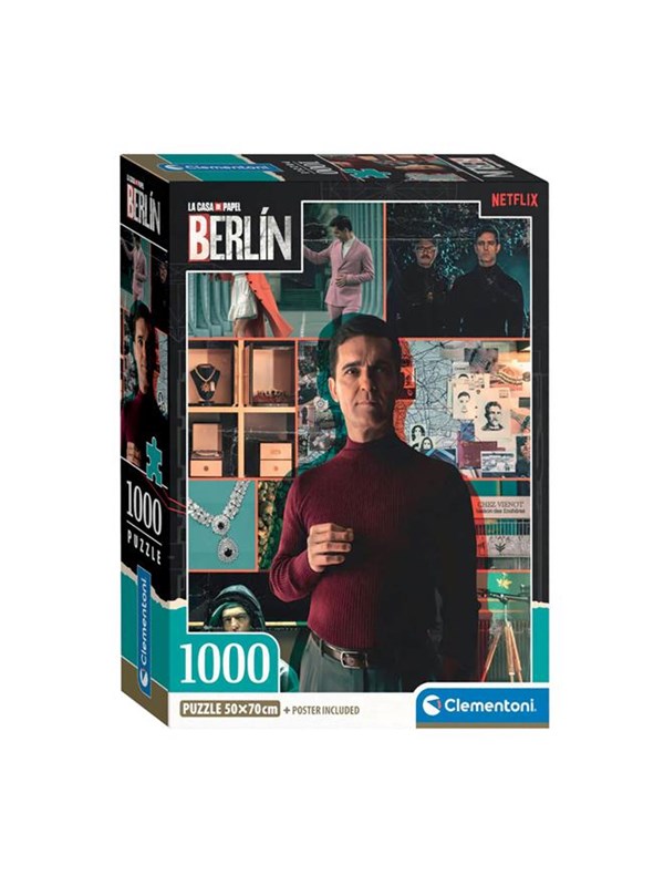 Clementoni Jigsaw Puzzle La Casa de Papel II 1000pcs. 2D Puzzels