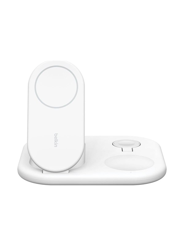 Belkin 3-in-1 Draadloze Lader met Qi2 15W – Magsafe compatibel - Wit