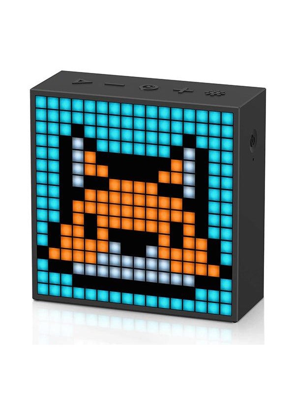 Divoom - Timebox-Evo Pixel Art Speaker 16x16 DIY LED Display Alarm Clock Box - Wekker