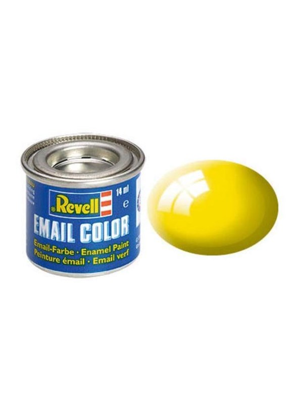 Revell Hobbyverf Enamel verf - #12 Yellow - Gloss - RAL1018 - Enamel - Verf potje - 14 ml