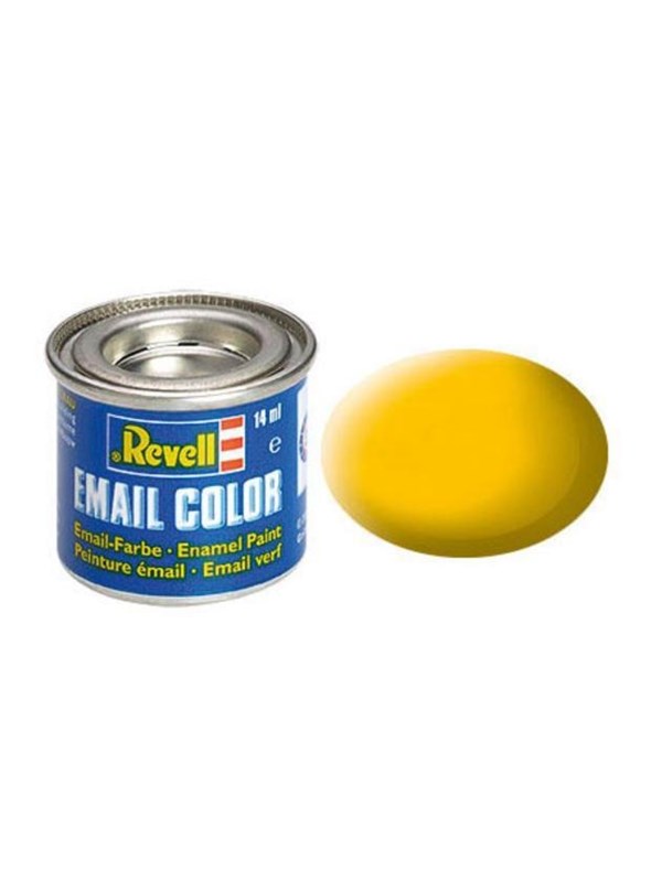 Revell Hobbyverf Enamel verf - #15 Yellow - Matt - RAL1017 - Enamel - Verf potje - 14 ml