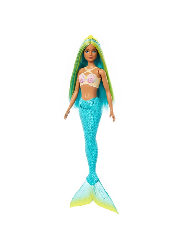 Barbie A Touch of Magic - Turquoise zeemeermin staart - Barbiepop