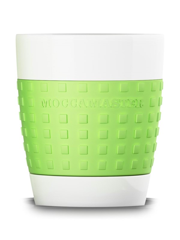 Moccamaster Cup-One Porcelain mug - Lime green - 2 pcs