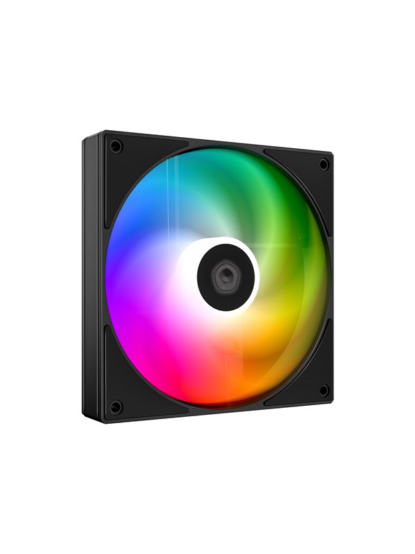 ID-Cooling AS-120-ARGB-K - Case ventilator - 120mm - Zwart met RGB-licht - 27 dBA