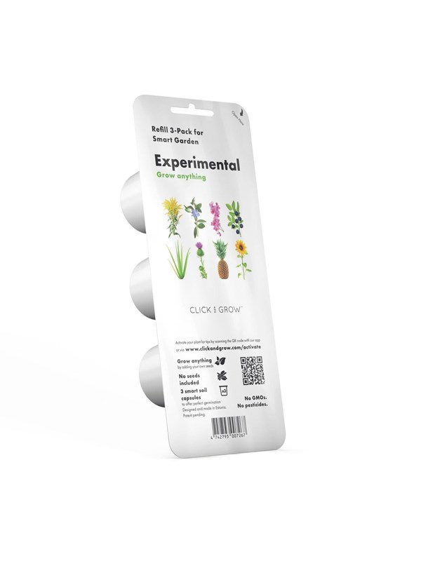 Click & Grow - Smart Garden Refill 3-pack - Experimental (SGR0X3)