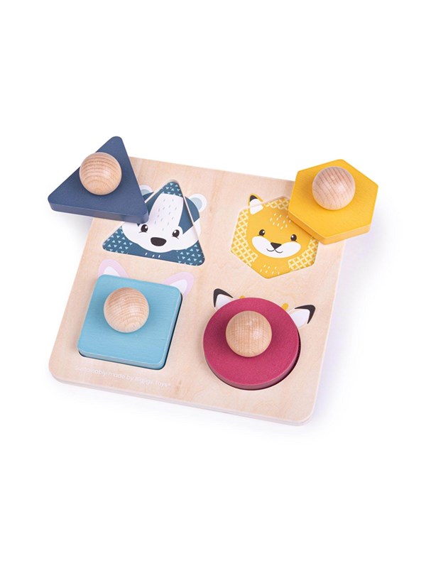 Bigjigs Stud puzzle Forest animals