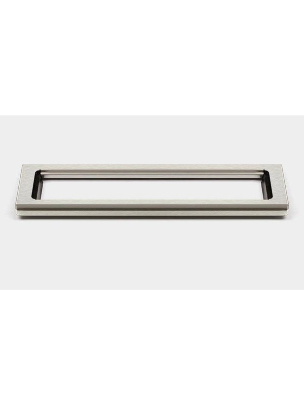 Unidrain ClassicLine frame for free-standing drain unit 1000/12 mm Brushed steel