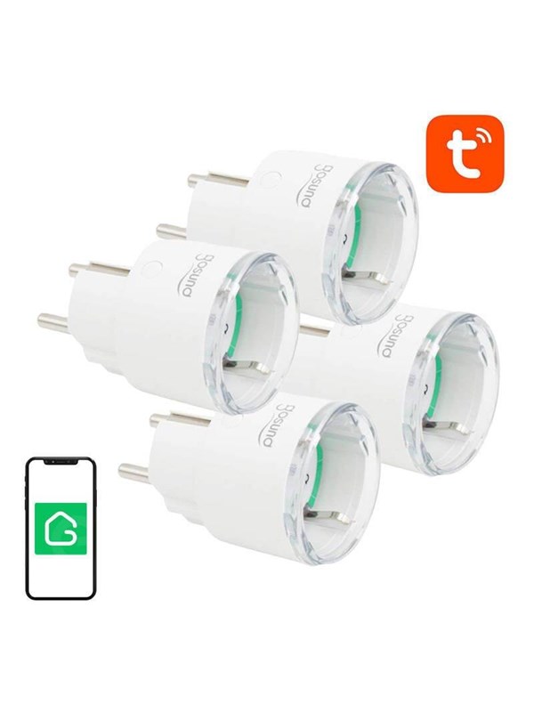 Gosund Smart plug WiFi SP111 3680W 16A Tuya 4-pack