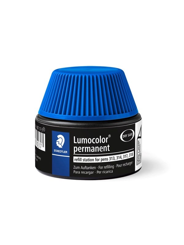 Filzstiftmine Staedtler Lumocolor permanent 15ml blau