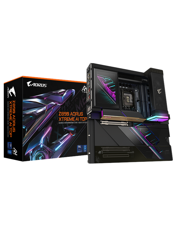 GIGABYTE Z890 AORUS XTREME AI TOP Moederbord - Intel Z890 - Intel LGA1851 - DDR5 RAM - Extended ATX