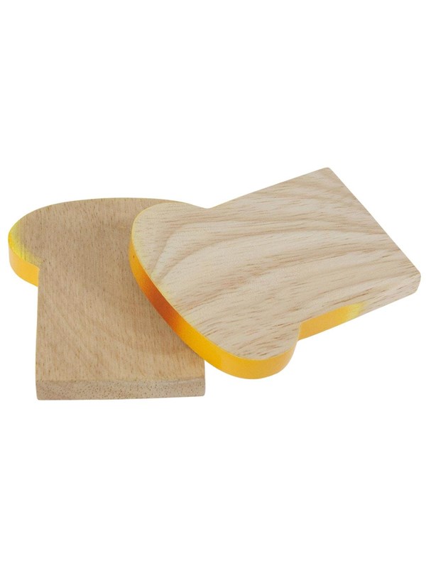Bigjigs Wooden Toasted Bread per piece