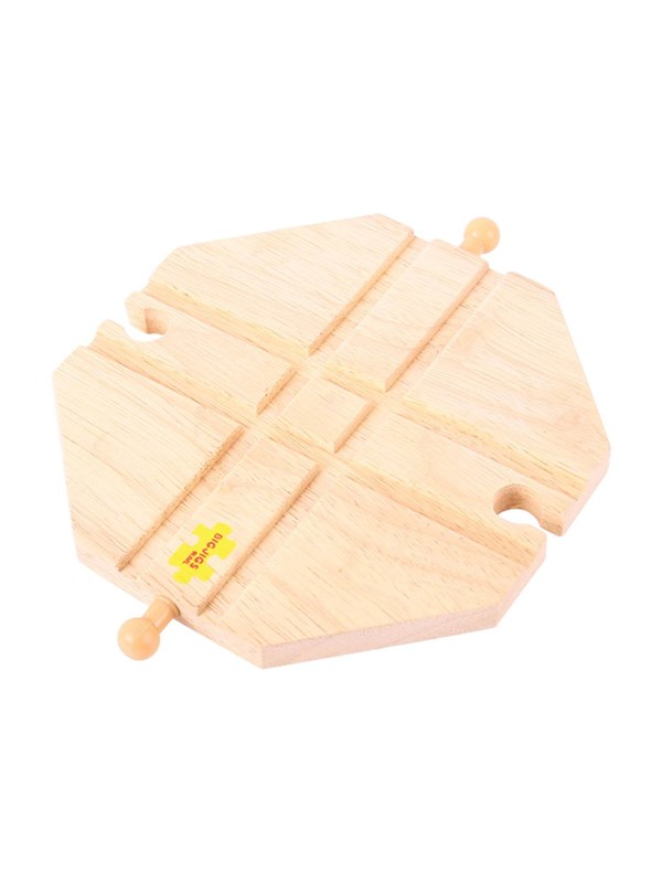 Bigjigs Wooden Rails - Crossing Plateau