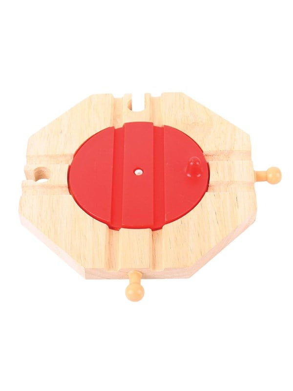 Bigjigs Wooden Rails - 4-direction Turntable