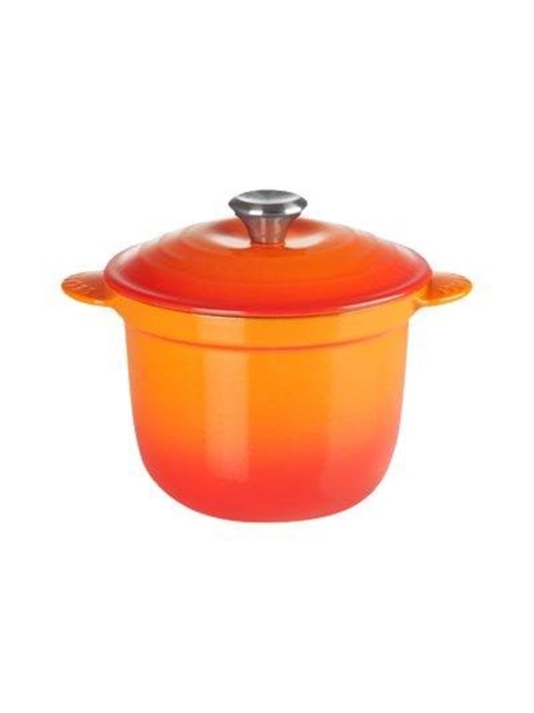 Le Creuset Rijstkoker / Cocotte Every - Tradition - Oranjerood - ø 18 cm / 2 Liter