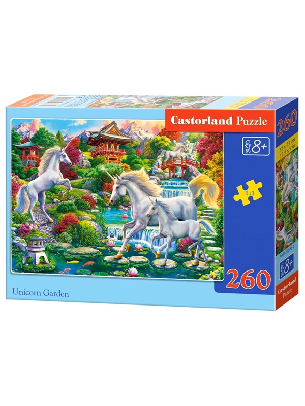 Castorland Eenhoorn Tuin Puzzel 260 Stukjes