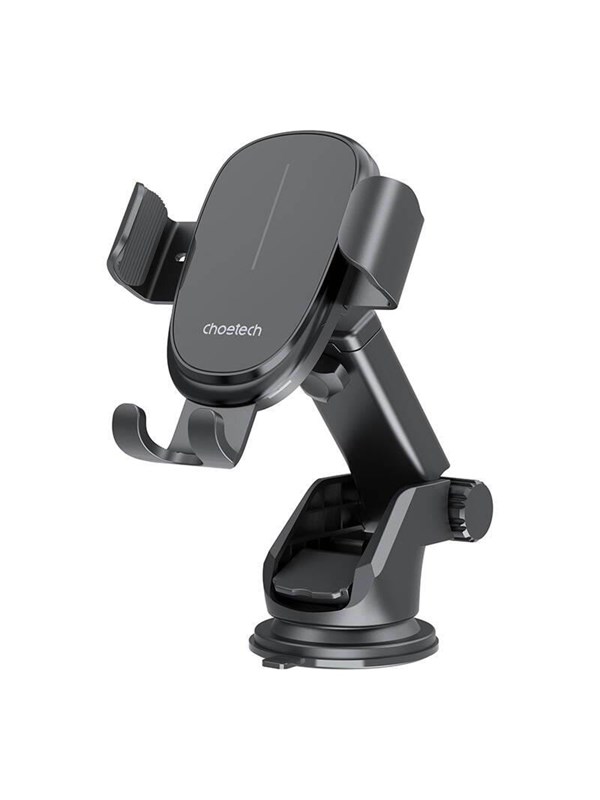 Choetech - T203-F - zwaartekracht autohouder met 15W inductieve oplader voor cockpit - zwart