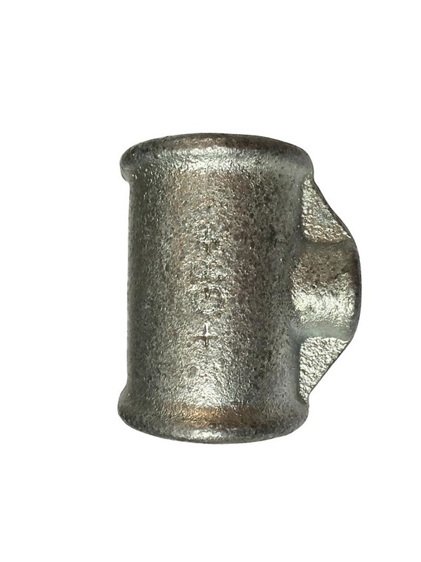 +GF+ tee 90° galvanized reduced 1-1/4''