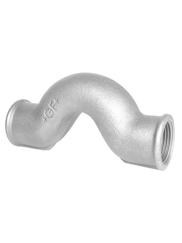 +GF+ bend galvanized 1''